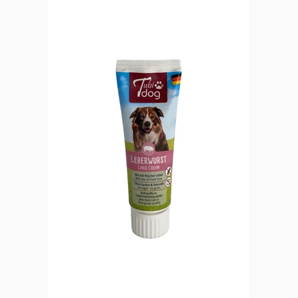 Tube med leverpostej creme - 75g