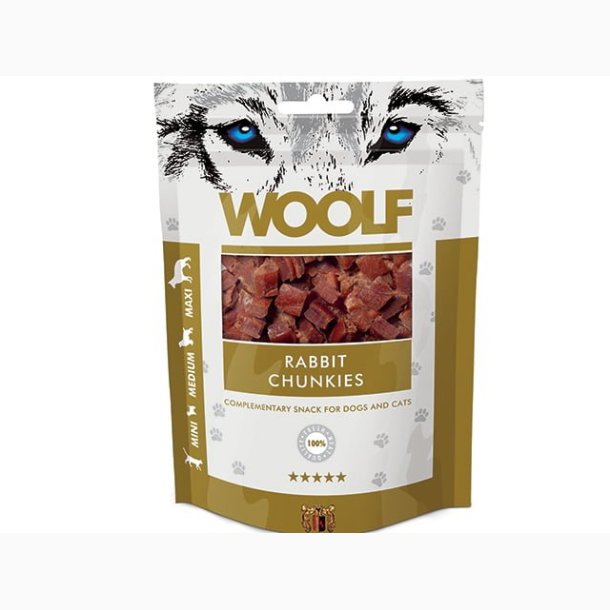 Woolf chunkies - kanin - 100g